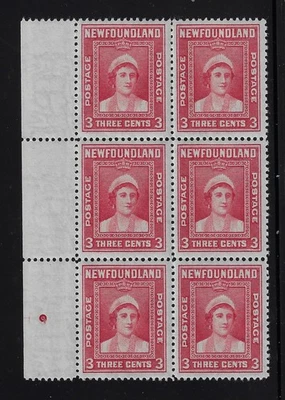 Terranova Scott 255/SG 278 bloque/6 MNH, en muy buen estado Bloque margen izquierdo (a8097 Foto 1 de 3