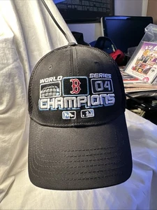 Boston Red Sox 2004 Serie Mundial Campeones Sombrero - MLB Auténtico Colección Nueva Era - Imagen 1 de 3