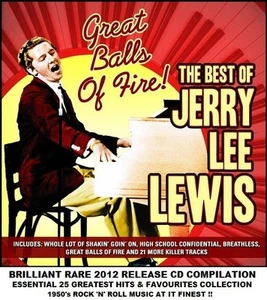 Jerry Lee Lewis - Essential 25 Greatest Hits Collection - 1950's Rock & Roll CD - Picture 1 of 1