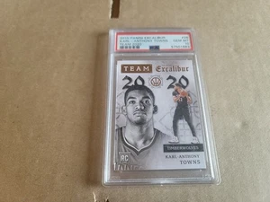2015-16 Panini Excalibur - Equipo 2020 Karl-Anthony Towns #26 (RC) Novato PSA 10 - Imagen 1 de 2