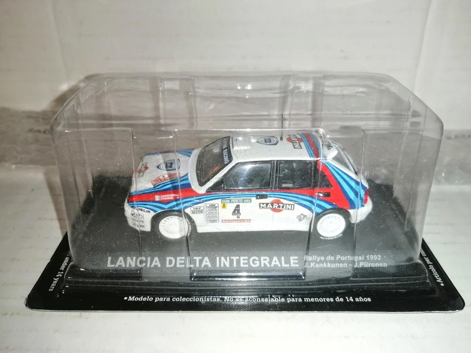 LANCIA DELTA INTEGRALE RALLY PORTUGAL 1992 DE AGOSTINI SCALA 1/43 - Immagine 1 di 1