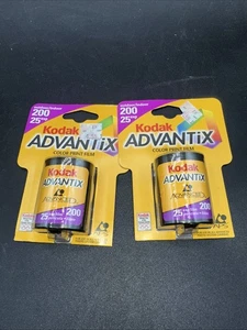 "2" Kodak Advantix Color Print Film 200, 25 Exp. Count New Old Stock Expired - Picture 1 of 1
