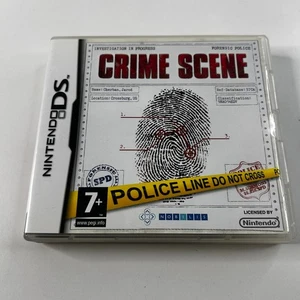 Crime Scene (Nintendo DS, 2010 PAL) completo con manual en caja en muy buena condición - Imagen 1 de 4