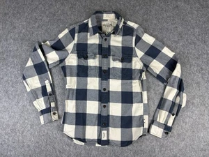 Abercrombie & Fitch Muscle Plaid Button Up Flannel Shirt Size Medium - Picture 1 of 6