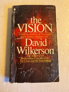The Vision David Wilkerson 1st Printing Pyramid 1974 Vintage Paperback - Imagen 1 de 6