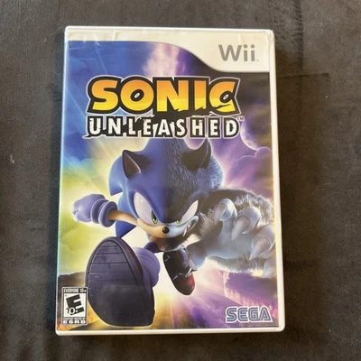 Sonic Unleashed Nintendo Wii Complete CIB  - Image 1 of 4