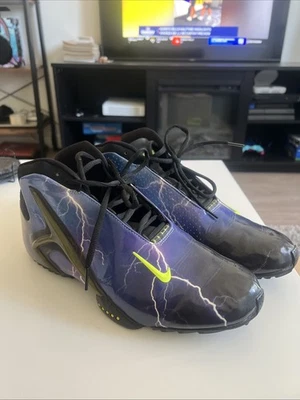 Nike ZOOM HYPERFLIGHT PRM Ultravioleta/Voltio - Negro 587561 500 Para hombres 9.5 Como Nuevo Foto 1 de 4