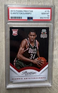 2013-14 Panini Prestige - Giannis Antetokounmpo #175 (RC) PSA 10 GEM MINT - Picture 1 of 2
