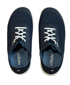 Zapatos Olukai Para Hombre Talla 7 MokuPae Azul Marino Barco Informales Sin Cordones - Imagen 1 de 16
