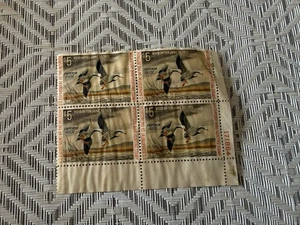 RW39 VF MNH 1972 Imperatore Oche US Federal Duck Stamp Migratory Waterfowl 4 fogli - Foto 1 di 2