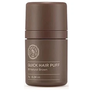 The Face Shop Quick Hair Puff 01 correttore copri radice marrone naturale .24 oz NUOVO - Foto 1 di 5