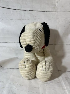 Peanuts Textured SNOOPY 12" Plush Stuffed Toy by Hallmark 2012 - Picture 1 of 9