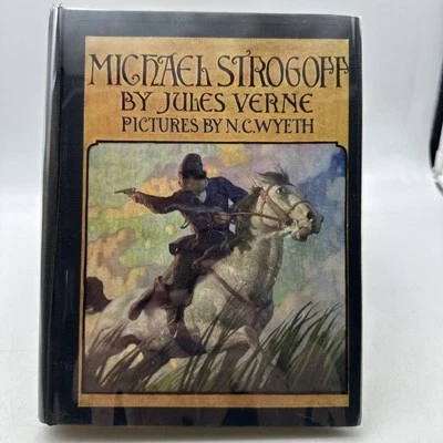 MICHAEL STROGOFF A Courier of the Czar-Jules Verne HC 1927 ILLUS-1st Ed!!! (58) - Image 1 of 4