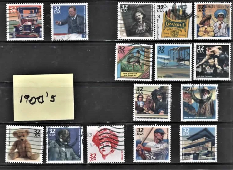 USA used 1999 Celebrate the Century  1900,s  Condition VF - Image 1 of 1