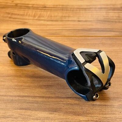 Shimano Pro Road Stem 110mm -10 Degree 1 1/8 31.8 CUSTOM BLUE - Image 1 of 4