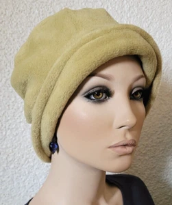 Damen Hut Mütze Fleece Fleecemütze Lagenlook leicht Winter Damenhut Retro Melly  - Bild 1 von 6
