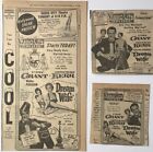 3 1953 Newspaper Ads For Movie Dream Wife - Cary Grant, Deborah Kerr Comedy