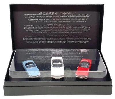 Corgi Vanguards 1/43 Scale Diecast TC00005 - Triumph Topless Collection 3x - Image 1 of 4