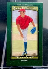 2013 Upper Deck Goodwin Champions Mini Green Lady Luck Yao-Lin Wang #214