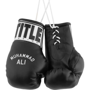 Title Boxing 5" Authentic Detailed "Muhammad Ali" Mini Lace Up Gloves