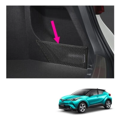 Rear Right Side Trunk Storage Cargo Net Black Fit For Toyota C-HR SUV 2018-2019  Foto 1 de 3