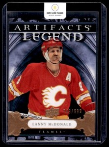 2009-10 Upper Deck Artifacts Legend Lanny McDonald 749/999 Calgary Flames #118