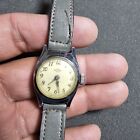 Vintage Us Time Mechanical Wind Silver Tone Ladies Watch Not Working Parts Repai