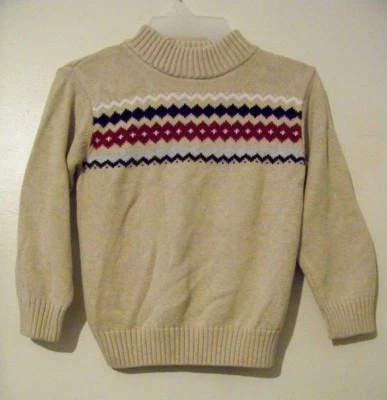 Suéter Gymboree Beige Niños Talla 5-6 Usado en Excelente Condición!!! Foto 1 de 2