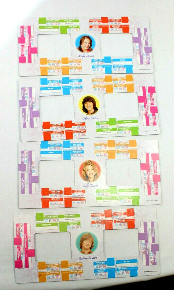 Hannah Montana Mall Madness Replacement Parts - 4 Shopping Lists - Image 1 of 2