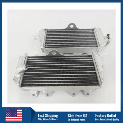 All Aluminum Radiator For Yamaha YZ125 Dirt Bike YZ 125 2005-2024 (Left + Right） Foto 1 de 4