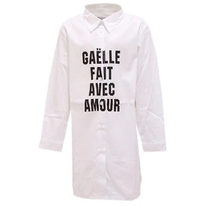 3328U camicia maxi bimba GAeLLE TEEN overlong shirt kid boy unisex - Picture 1 of 4