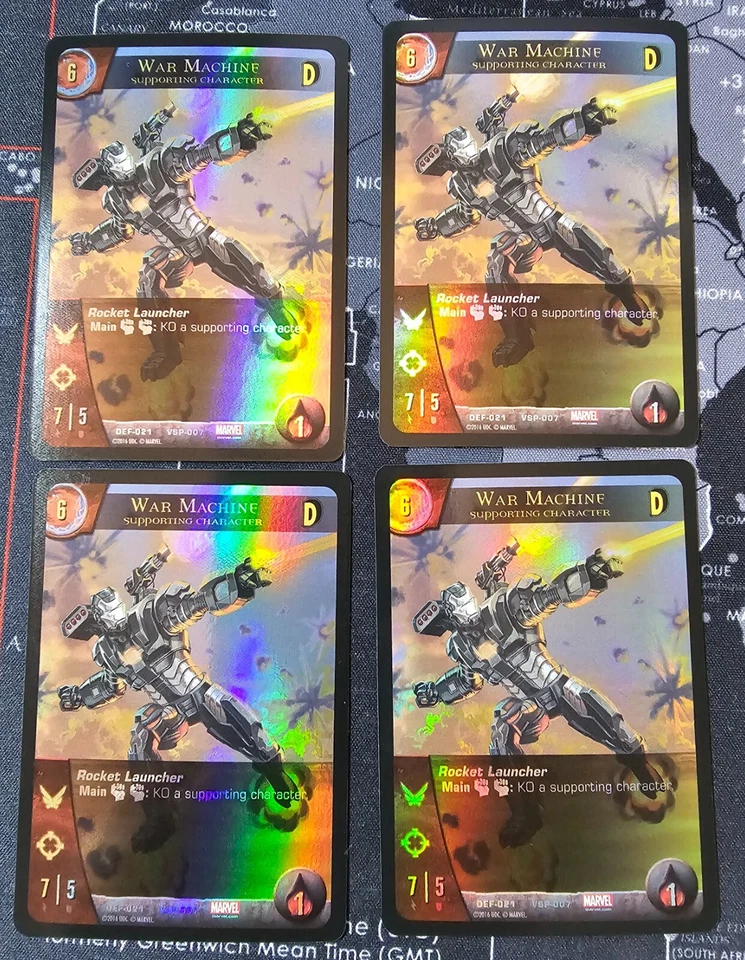 Marvel vs system 2pcg 4x War Machine Extended Art OP Kit 2 - Image 1 of 1