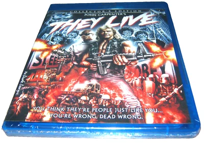They Live - Collector's Edition - Blu-Ray - New Sealed - Region A - Image 1 of 2
