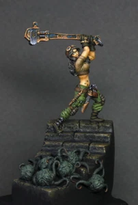 Bemalt ~ Maelee's Last Stand, Bombshell Miniatures, Spec Ed., von Marina Ainagoz - Bild 1 von 4