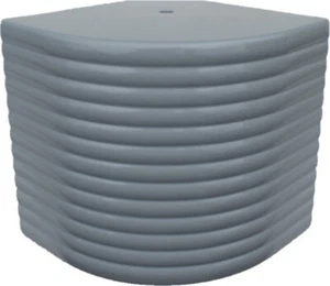 Pontoon Boat Corner Caps - Cast Powder Coated Aluminum- Sold Individually - Picture 1 of 8