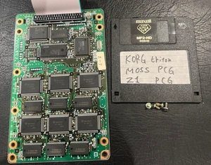 USED Korg EXB-Moss MOSS Synthesizer Expansion Sound Board for Triton Karma - Zdjęcie 1 z 2
