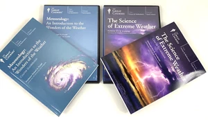 Great Courses: Meteorology & Science of Extreme Weather- DVD, Guidebook - Imagen 1 de 13