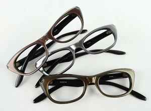 50er 60er Brillen original 60s sixties  Cat Eye Vintage rockabilly fabrikneu - Picture 1 of 10