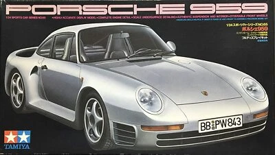 TAMIYA 1/24 PORSCHE 959 Sports Car Series Plastic Model Kit Giappone - Immagine 1 di 2