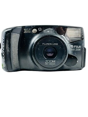 FUJI Discovery 1000 35-80mm Zoom Panorama 35mm Point Shoot Film Camera B850 - Image 1 of 4