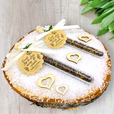 Bestseller Gastgeschenk zur Hochzeit, wundervolle Vintage Gastgeschenke fertig - Bild 1 von 2