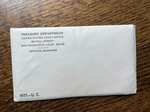 1971 P+D US Mint Set ~ Kennedy Washington Roosevelt Jefferson and Lincoln   - Picture 1 of 8