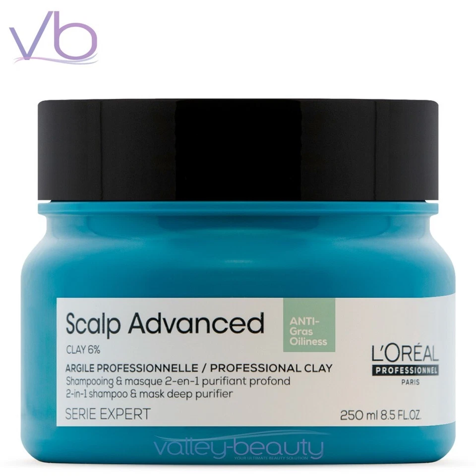L’Oreal Scalp Advanced Anti-Oiliness 2-In-1 Clay | Versatile Cleanser Oily Scalp - Image 1 of 1