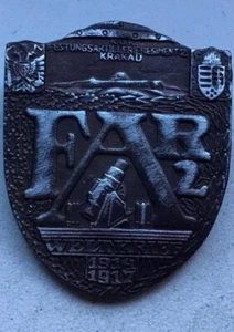 German Polish Fortress Artillery Regiment 2 Krakow 1914 1917 Badge - Picture 1 of 6