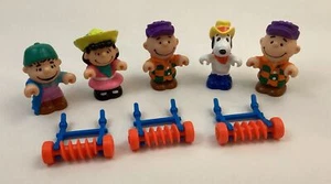 McDonald's Happy Meal Toys Peanuts Garden Farm Figures 1989 Snoopy Charlie Brown - Picture 1 of 12