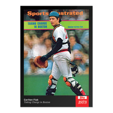2021 Topps x Sports Illustrated - Carlton Fisk - Card #63