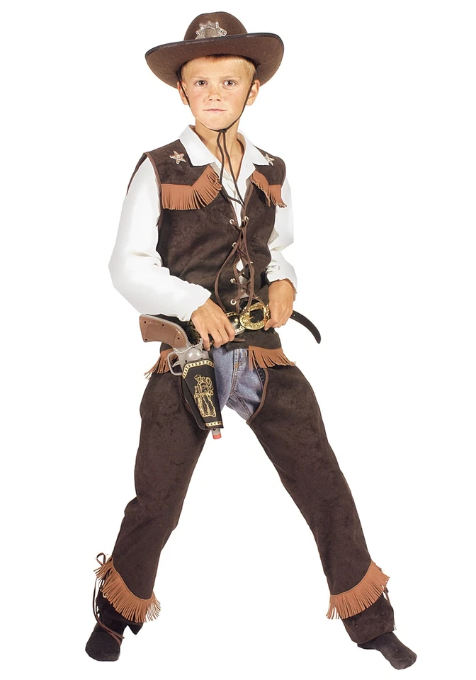 Kids Rawhide Cowboy Costume - Image 1 of 1