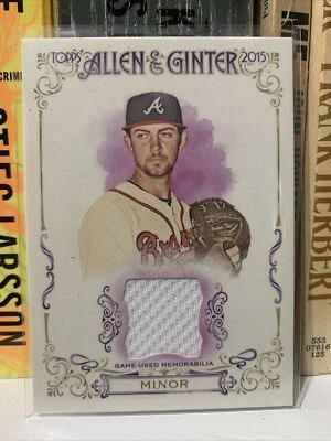 2015 Topps Allen & Ginter's Relics A Mike Minor #FSRA-MMI Braves Jersey Patch - Image 1 of 2