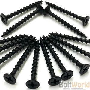 TIMCO TRADE PACKS COARSE THREAD BLACK PHOSPHATE DRYWALL / PLASTER BOARD SCREWS - Picture 1 of 2