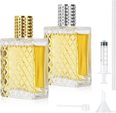 2 Stücke Reise Zerstäuber Sprühflasche Nachfüllbare Flasche Parfümflasche 100ml  - Bild 1 von 4